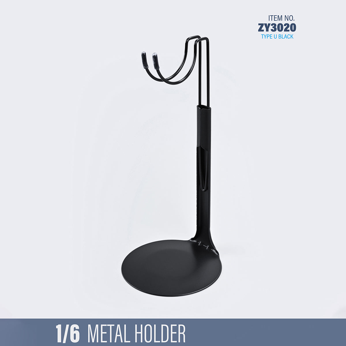 ZYTOYS, Type Y/Type U/Waist C Type Metal Display Stand Platform Props, Doll Accessory for 12-inches Figure