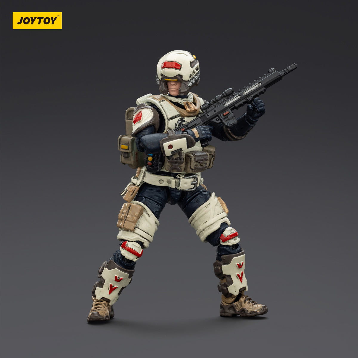 JOYTOY UNSC Sniper Mason/Medic Levi/Assaulter Samuel/Breacher Benjamin/Infiltration Expert Arthur/Elite Soldier Hunter/Assaulter Elias/Assaulter Liam 1/25 Scale Action Figure