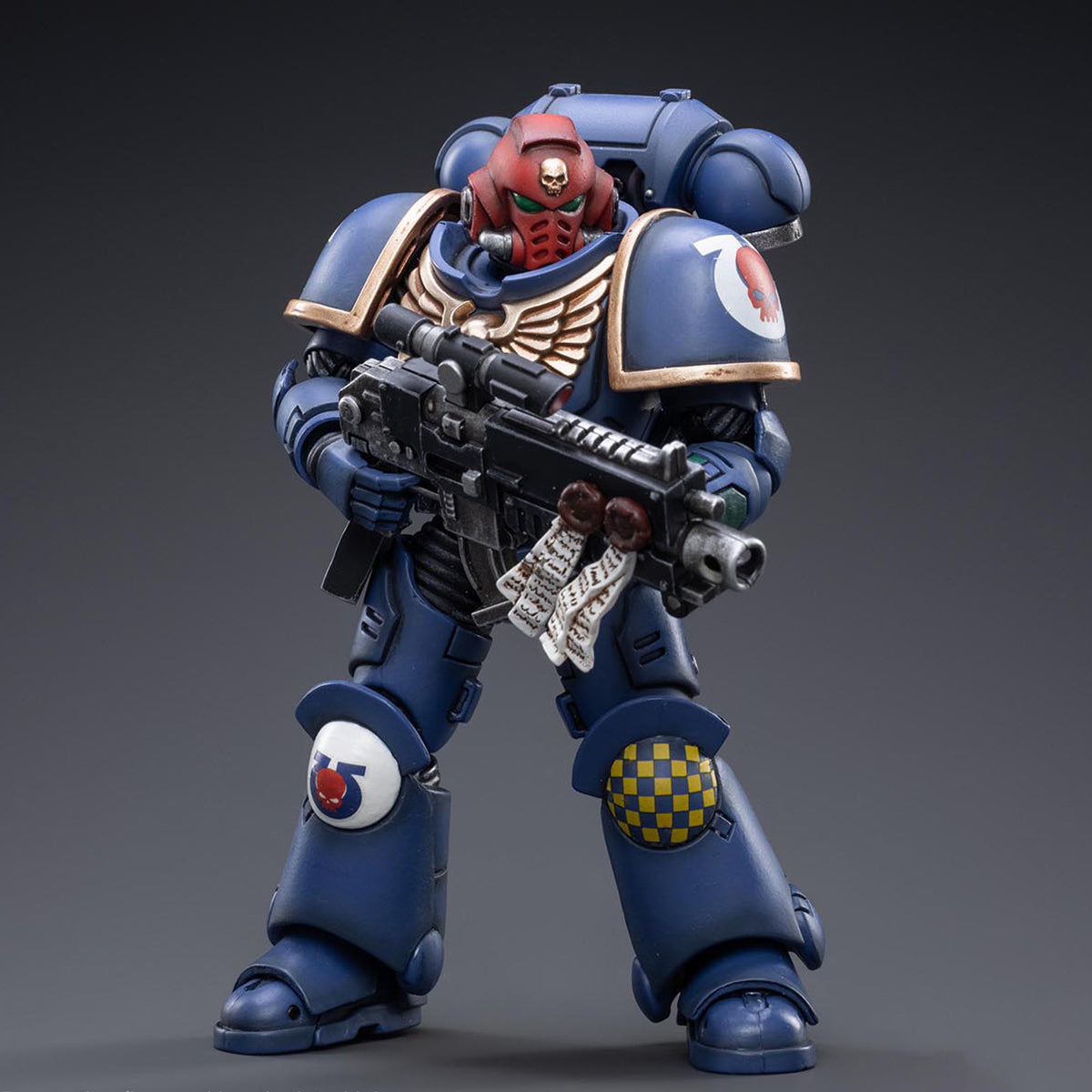 (Only Shipped to the US) JOYTOY Ultramarines Heroes of the Chapter Brother Veteran Sergeant Castor 1/18 Warhammer 40,000 Reissue Action Figures