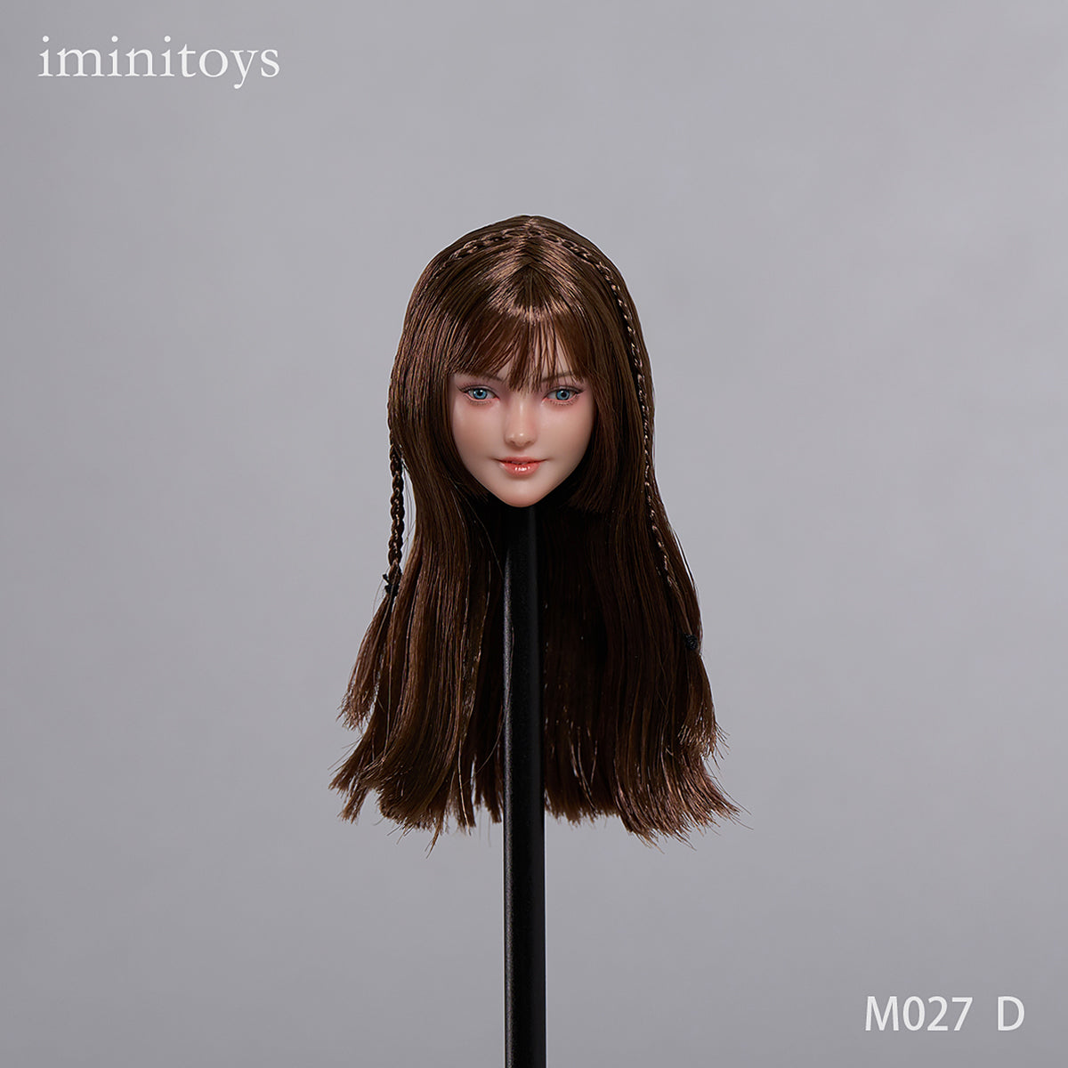 Iminitoys Xuan - Lolita Girl with Movable Eye Doll Head Sculpt Accessory Fit 1/6 Scale 12-inches Figure