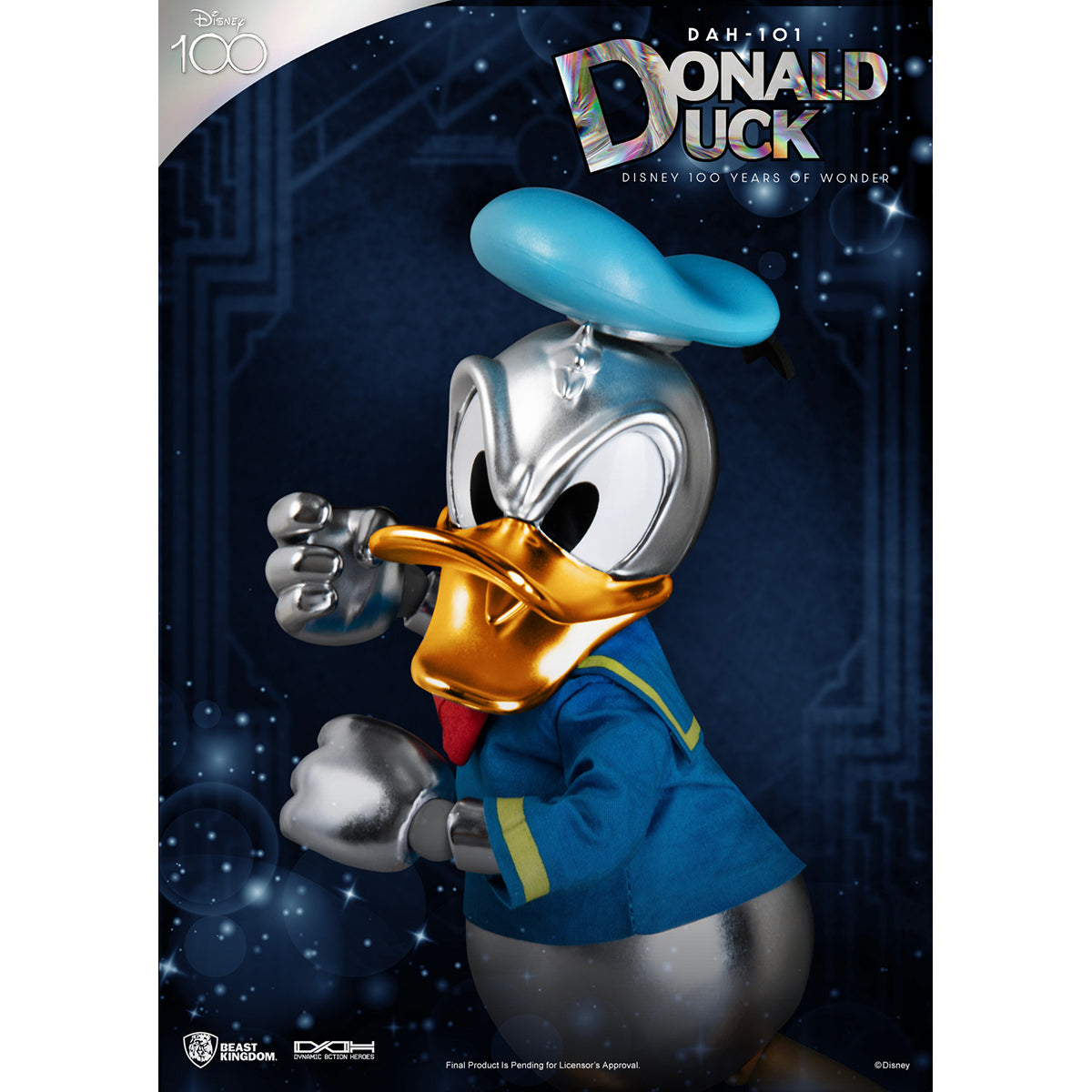 Beast Kingdom DAH-101 Donald Duck Disney 100 Years of Wonder Action Figure