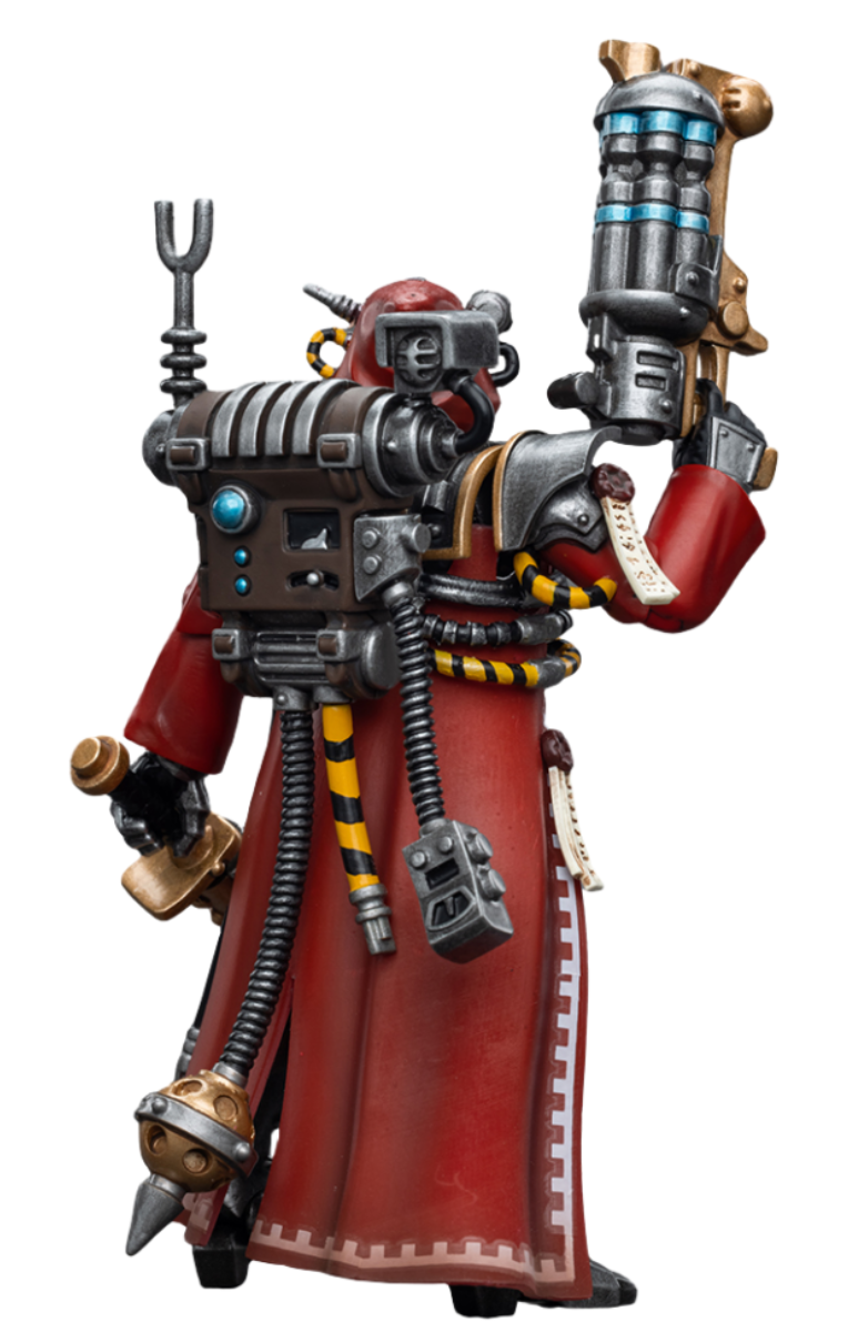 JoyToy 40K Figurine de collection : Adeptus Mechanicus Skitarii Ranger Alpha Figurines d'action à l'échelle 1/18 JT7844 (Ranger Alpha)
