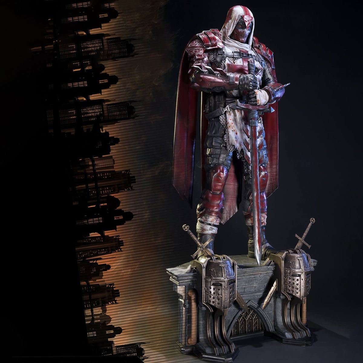 Prime 1 Studio, Arkham Knight Red Hood, 32 Inch Statue Figurine