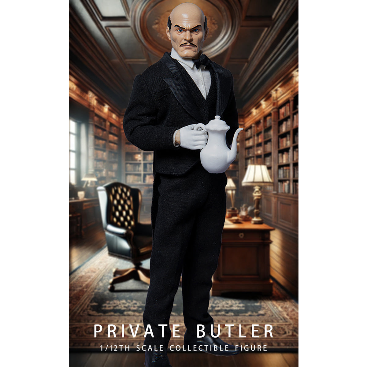 Joy Man Toys Private Butler 1/12 Scale Action Figure
