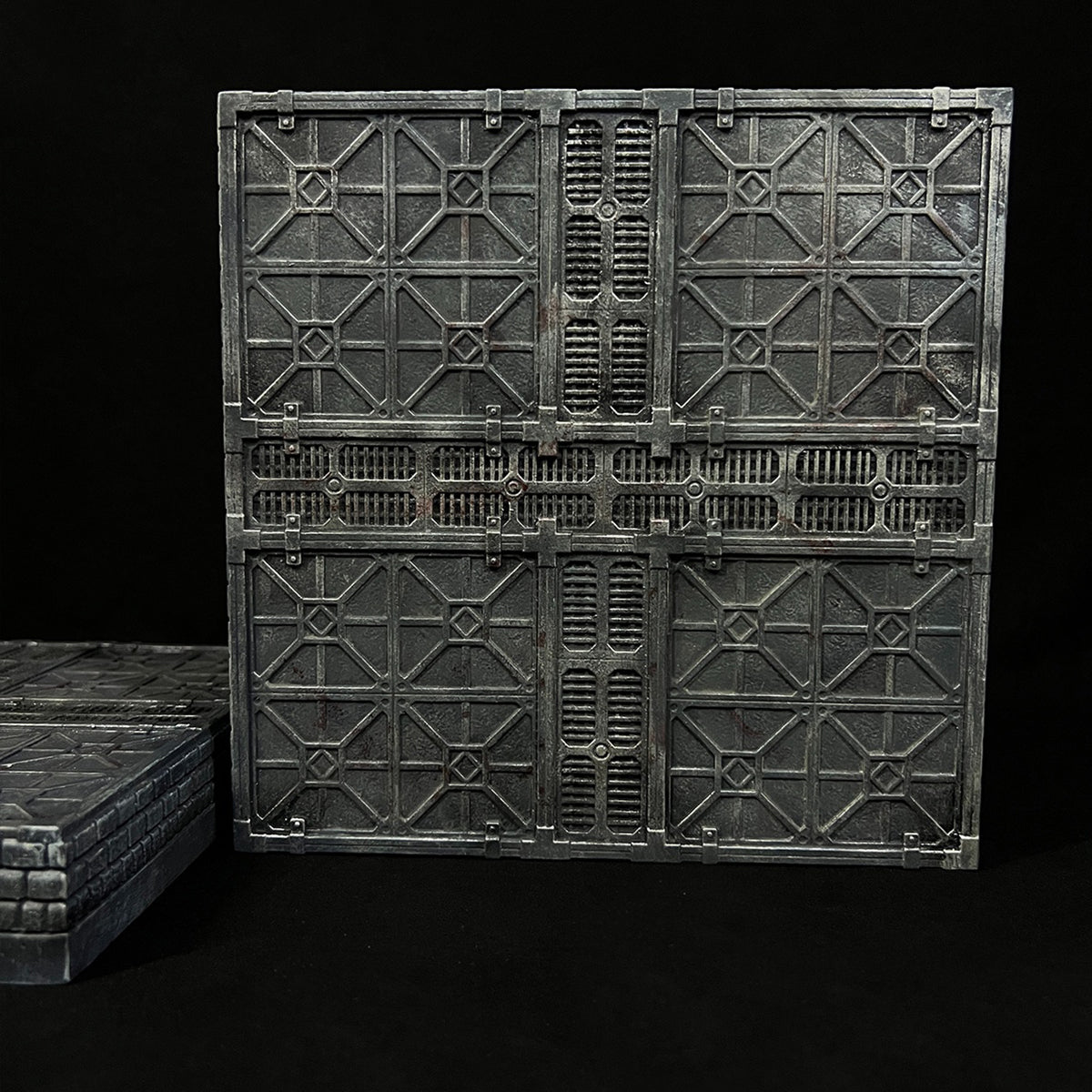 Xinglan Workshop Steel Casting Warhammer Infinite Combo Diorama Scene Base Fit 1/12 Scale Action Figure