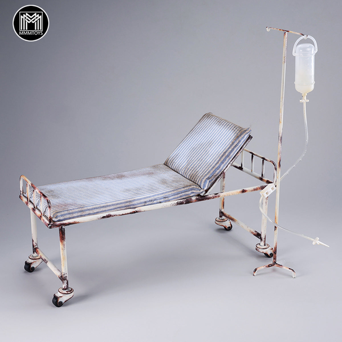 MMMTOYS Abandoned Hospital Bed Scene Base Fit 1/6 Scale Action Figure