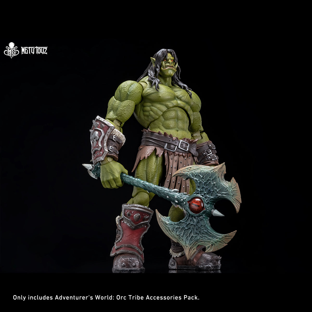 Metytoyz, Adventurer World Orc Tribe, Accessory Pack for Figurine