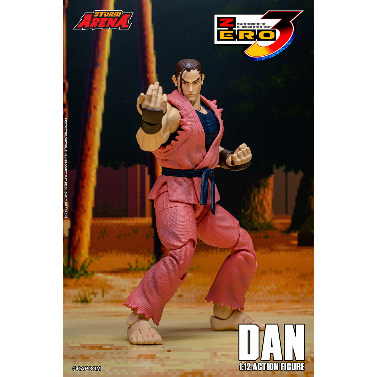 Storm Collectibles Street Fighter Zero 3: DAN 1/12 Scale Action Figure