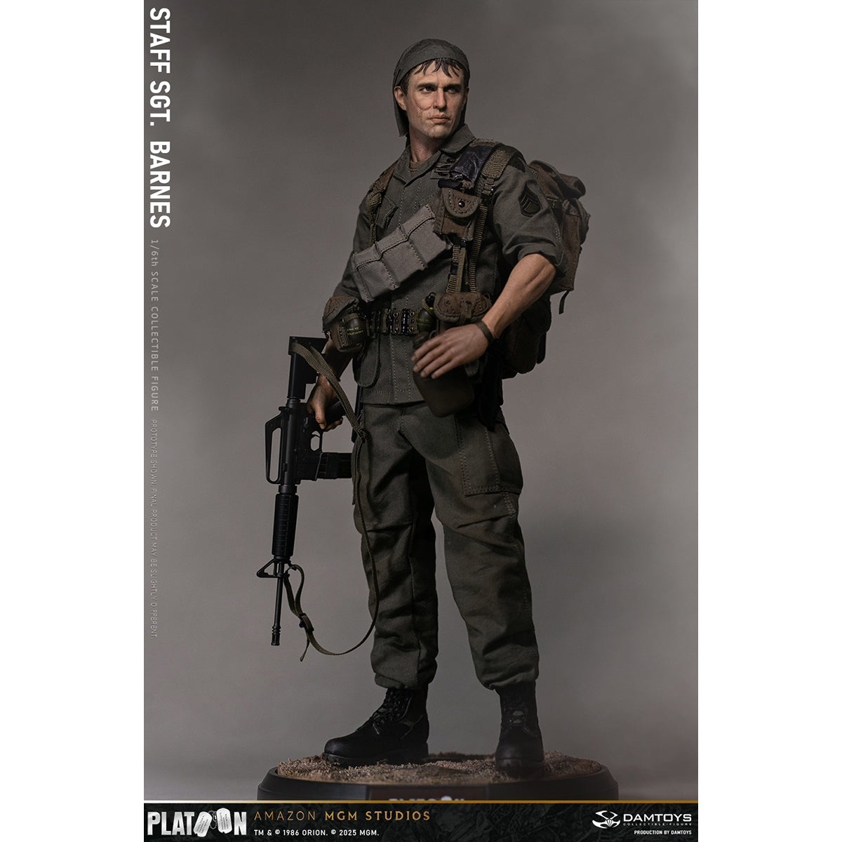 DAMTOYS NO.DMS045 Field Platoon U.S. Army Sergeant Barnes (Vietnam) 1/6 Scale Action Figure