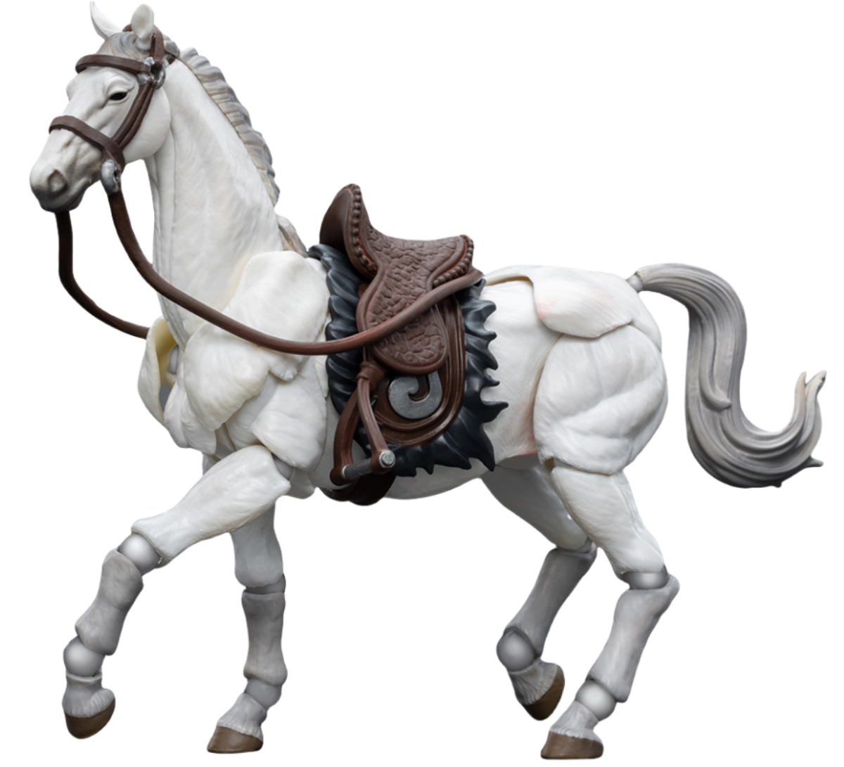 JoyToy Warhammer 40K Figurine à collectionner : Dark Source JiangHu War Horse White Figurines d'action à l'échelle 1/18 JT7998 (War Horse White)