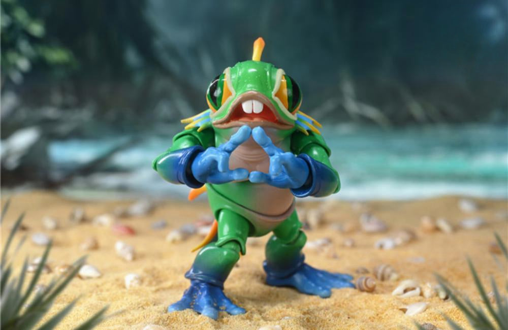 Figura coleccionable de Hero Toys: Murky, figura de acción en miniatura verde XYXDRLS