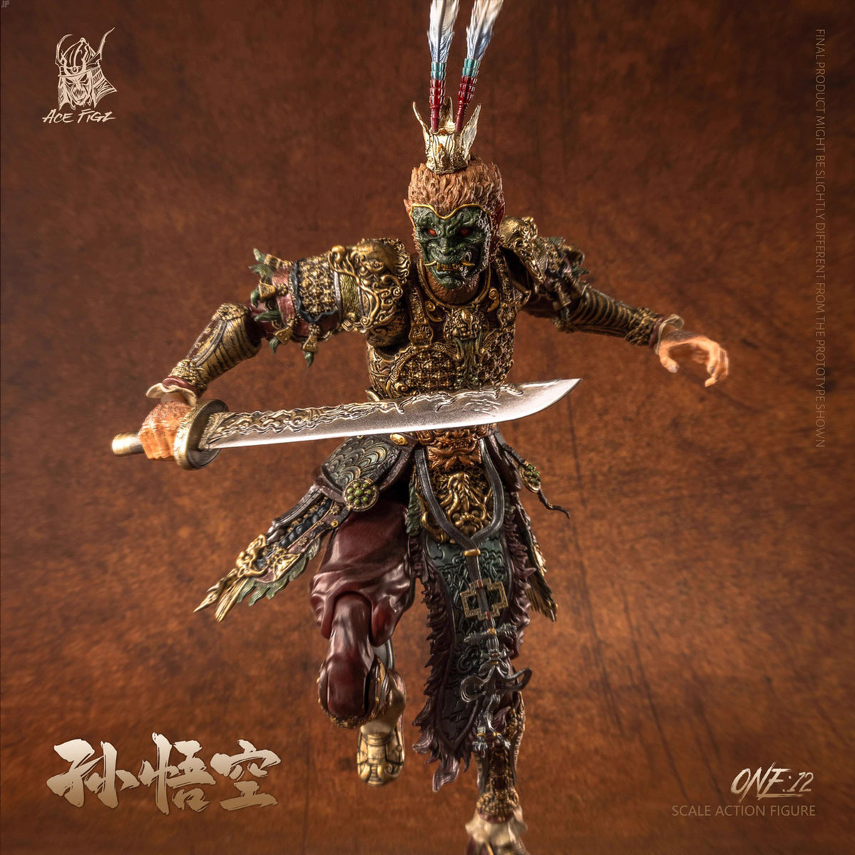 AceFigz, The Monkey King Sun Wukong, Action Figures