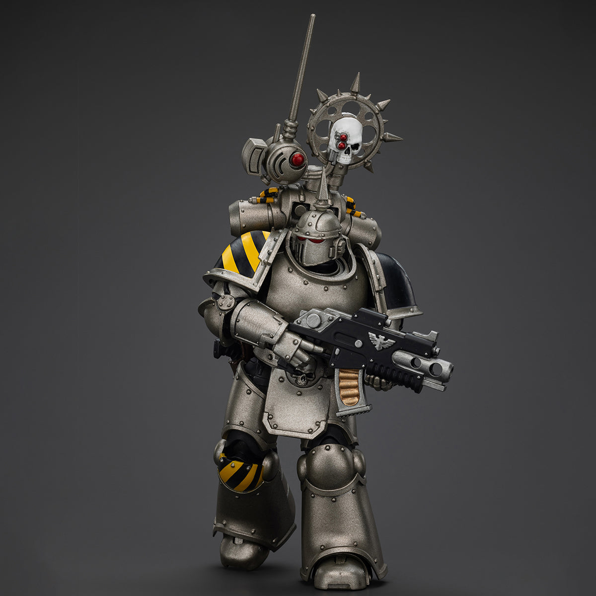 (Only Shipped to the US) JOYTOY Warhammer The Horus Heresy 1/18 lron Warriors MKlIl Tactical Legionary with Nuncio-vox JT01468 Action Figures