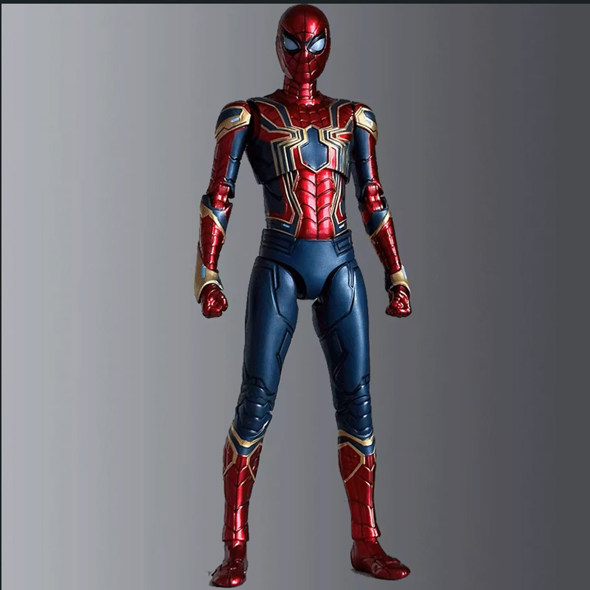 Kits de modelos de ensamblaje de Iron Spider de Fondjoy Infinity Saga Serie de cómics
