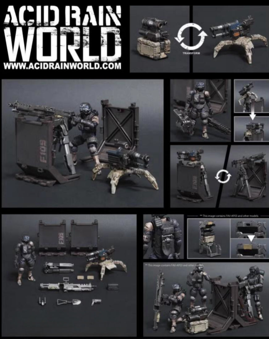 Toys Alliance Acid Rain Field Defensive Perimeter Set FAV-AP03 1/18 Action Figures