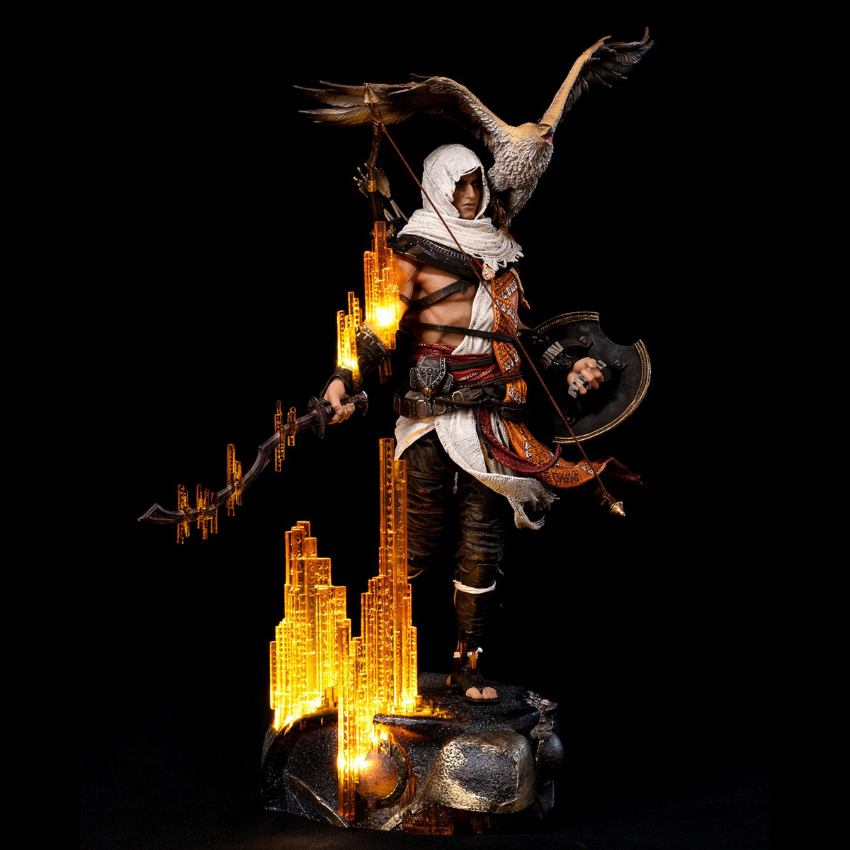 PureArts Assassin’s Creed Animus Bayek Game Character Art Statue