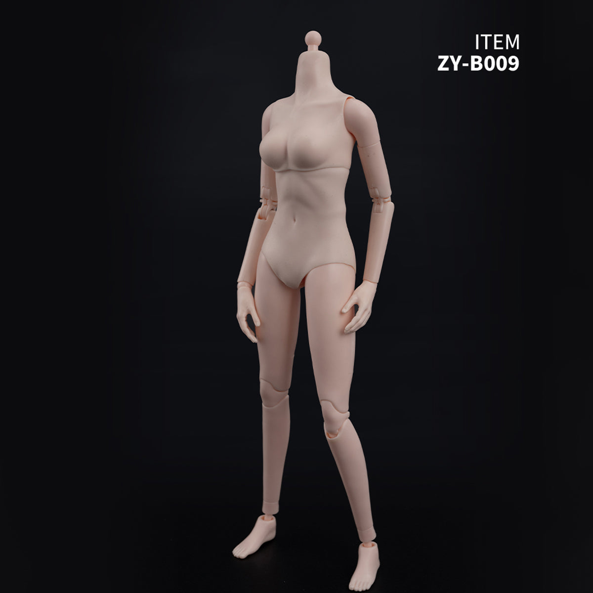 ZYTOYS 1/6 Half-Seamless Slim Long-legged Female Body Action Figures Body