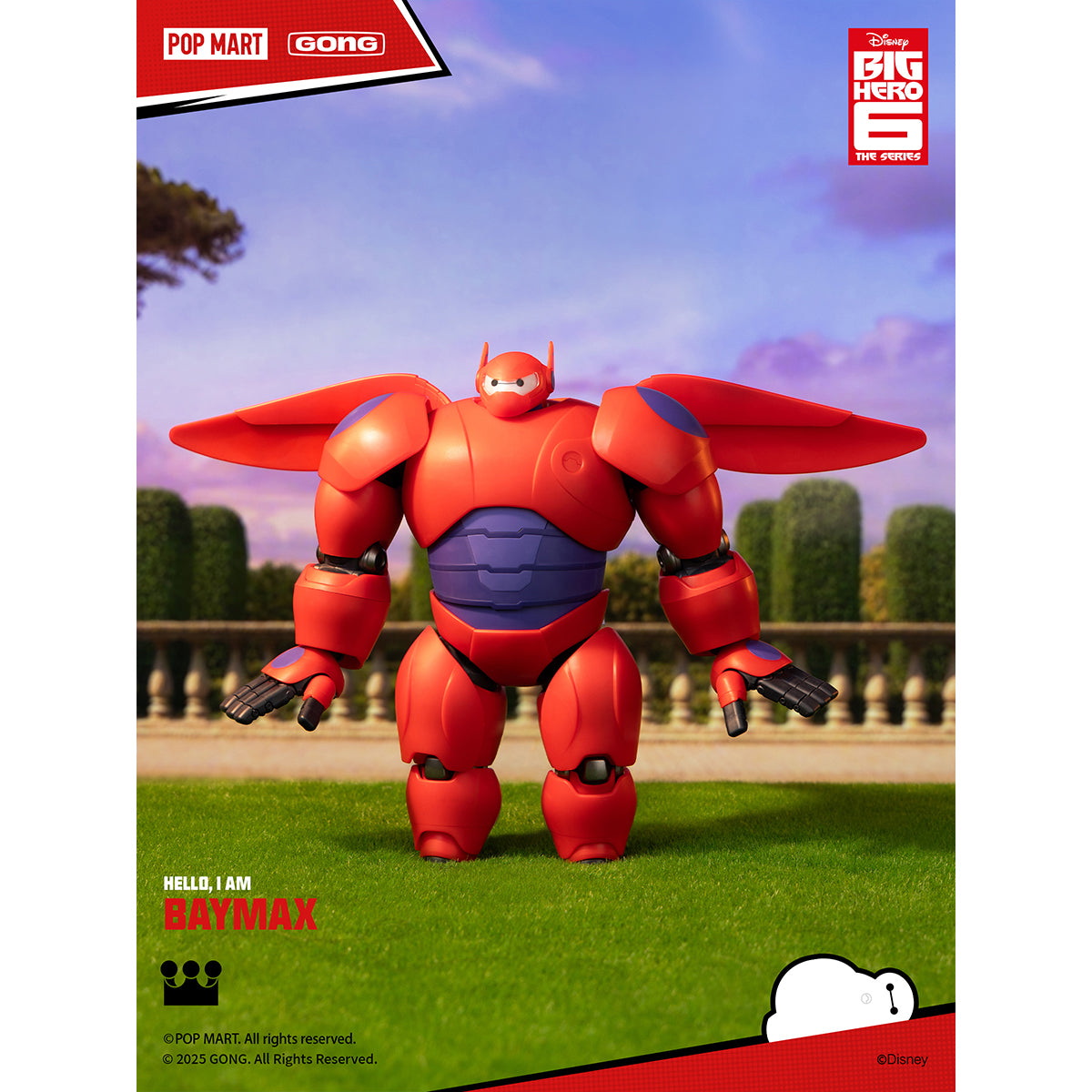 GONG Big Hero 6 Baymax Assembly Model Kits