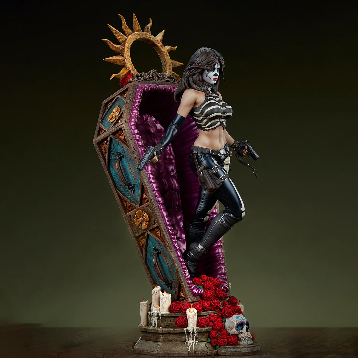 Sideshow Goddess Of Death - La Muerta Art Statue