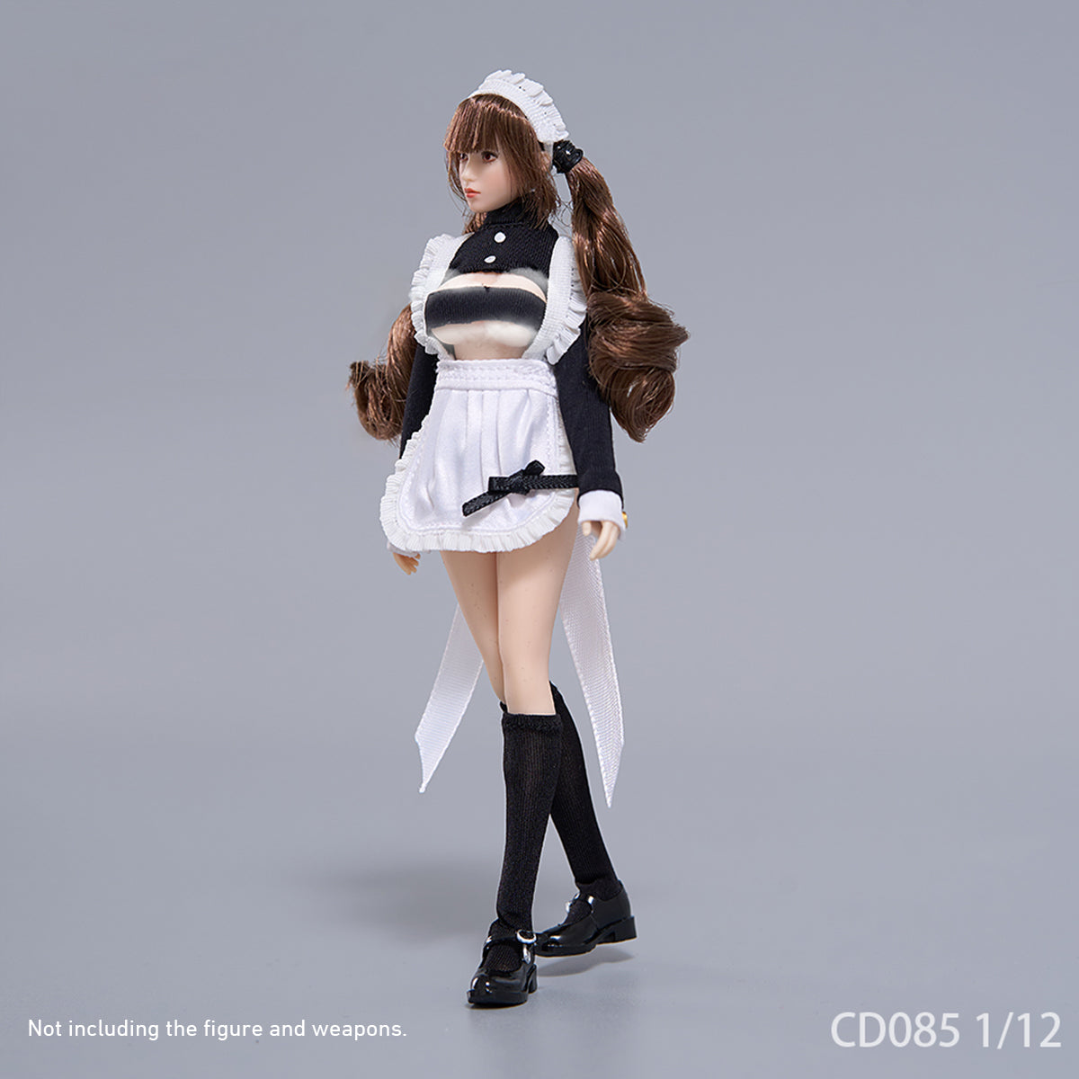 Cdtoys Soldado Femenino Estilo Japonés Gyaru Chica Suave Cosplay Maid (Ver.A) Para Figuras