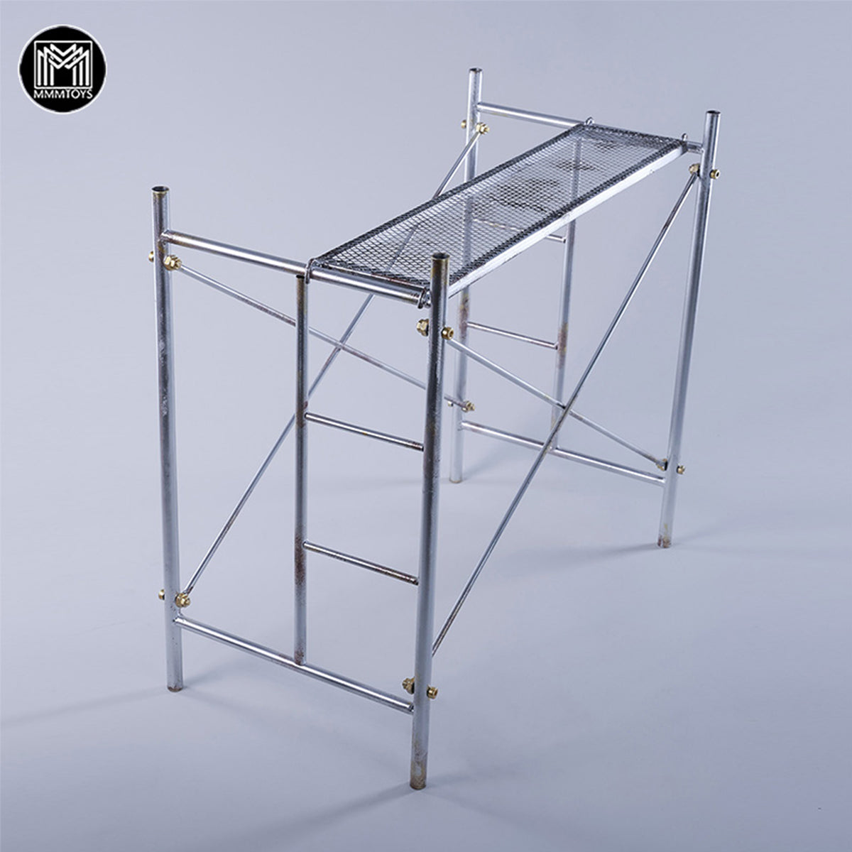 MMMTOYS Industrial Scaffolding Scene Base Fit 1/12 Scale Action Figure