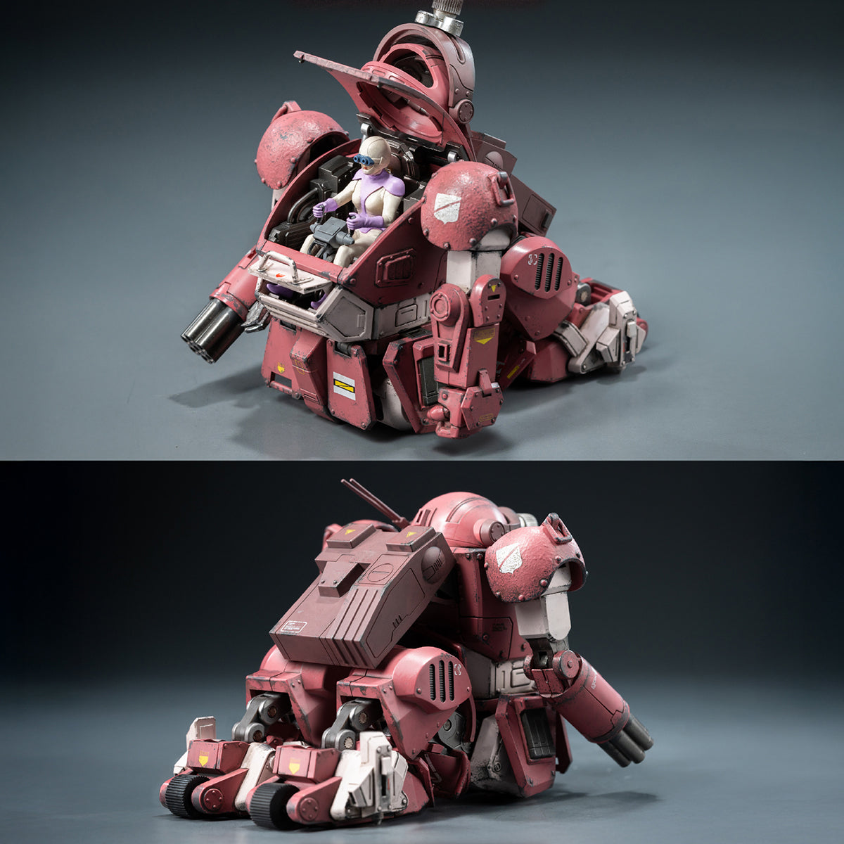 (Only Shipped to the US) Threezero Armored Trooper VOTOMS ROBO-DOU Brutishdog Action Figure
