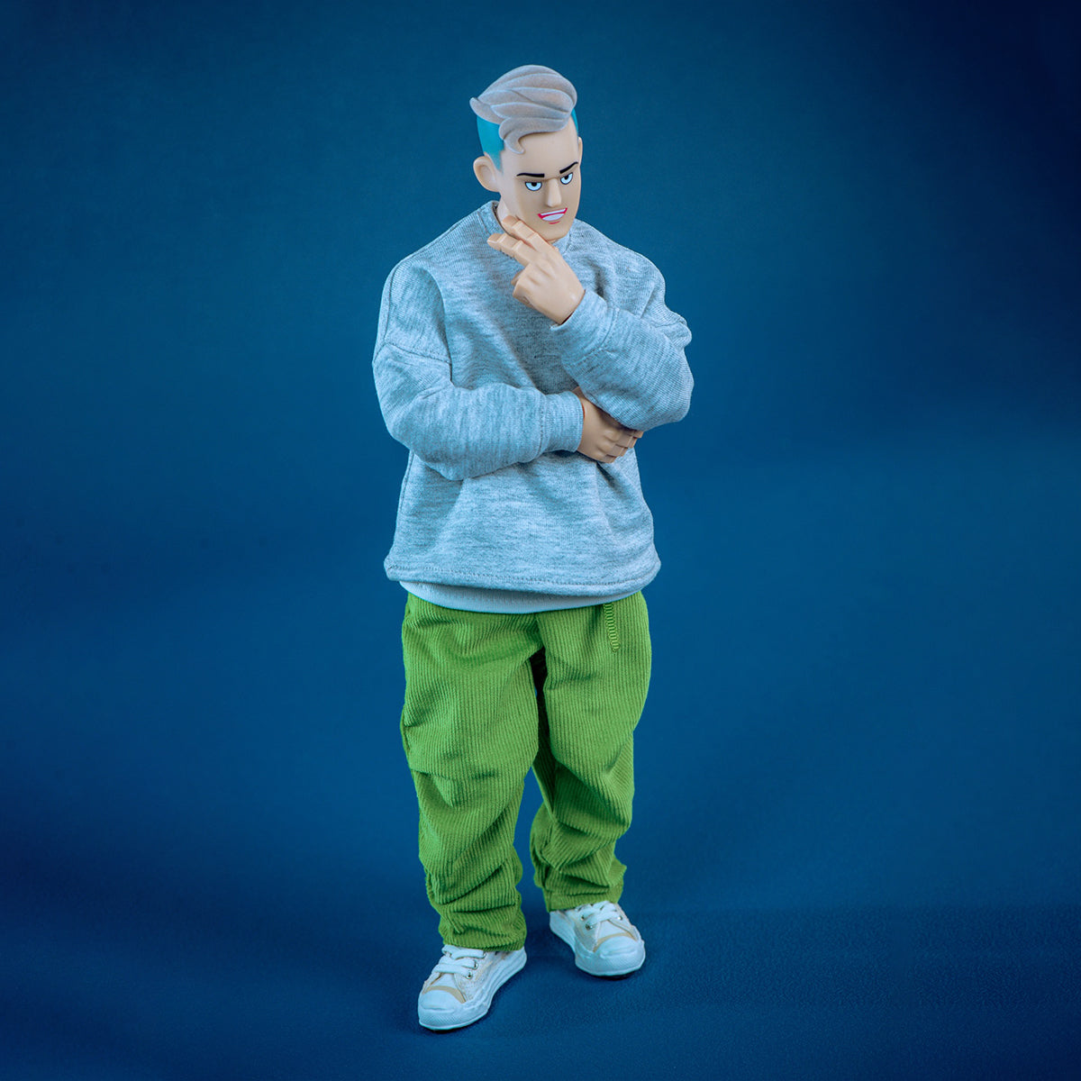 TrickyMan12 Easy Play Series, Trendy Figure Set, Anime Style Figurine