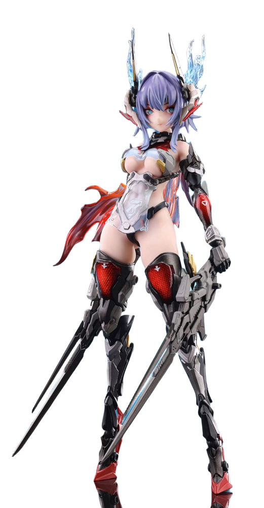 Nuclear Gold Reconstruction & Animester Thunderbolt: Barbera-Red Mecha Girl 1/9 Scale Action Figure