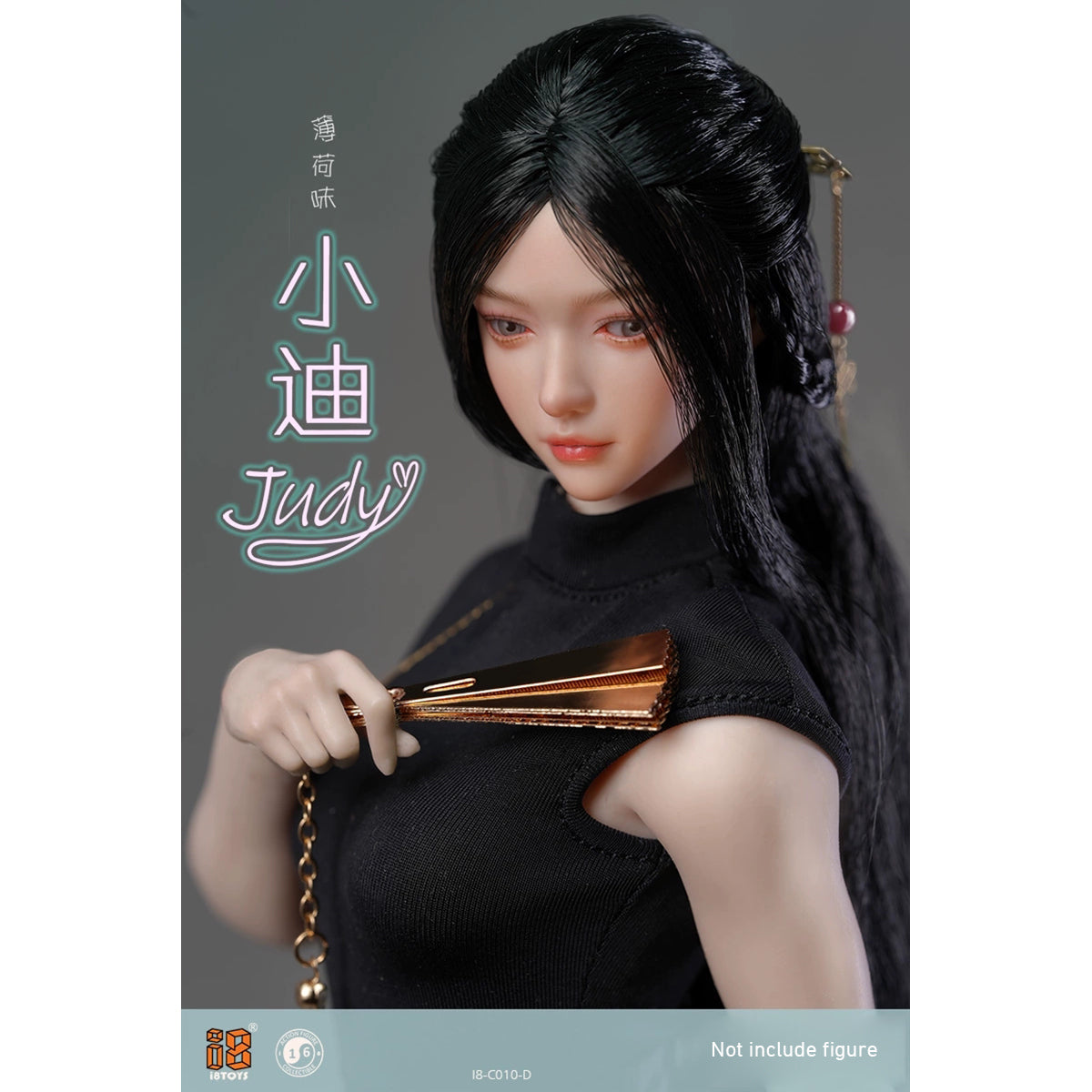 I8TOYS, Mint Flavor - Judy Head Sculpt and Costume Set, Accessory Pack for 12-inches Figure