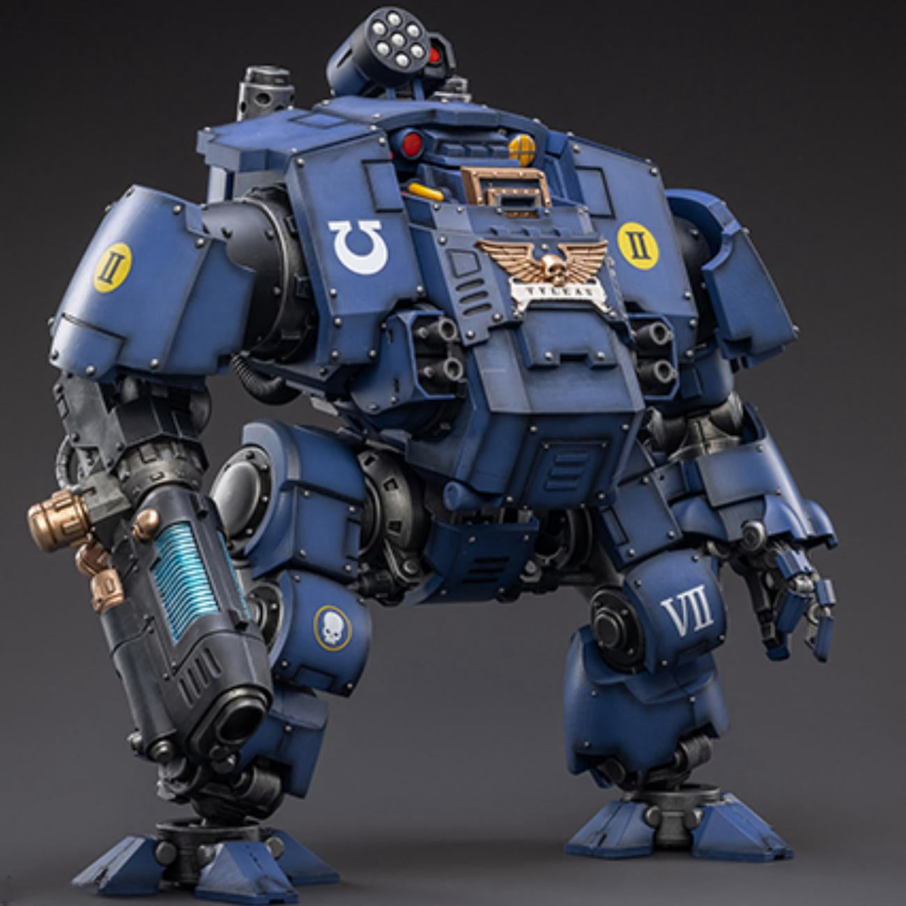 Figurine de collection JoyToy Warhammer 40K : Figurines d'action UItramarines Redemptor Dreadnought Brother Dreadnought Tyleas