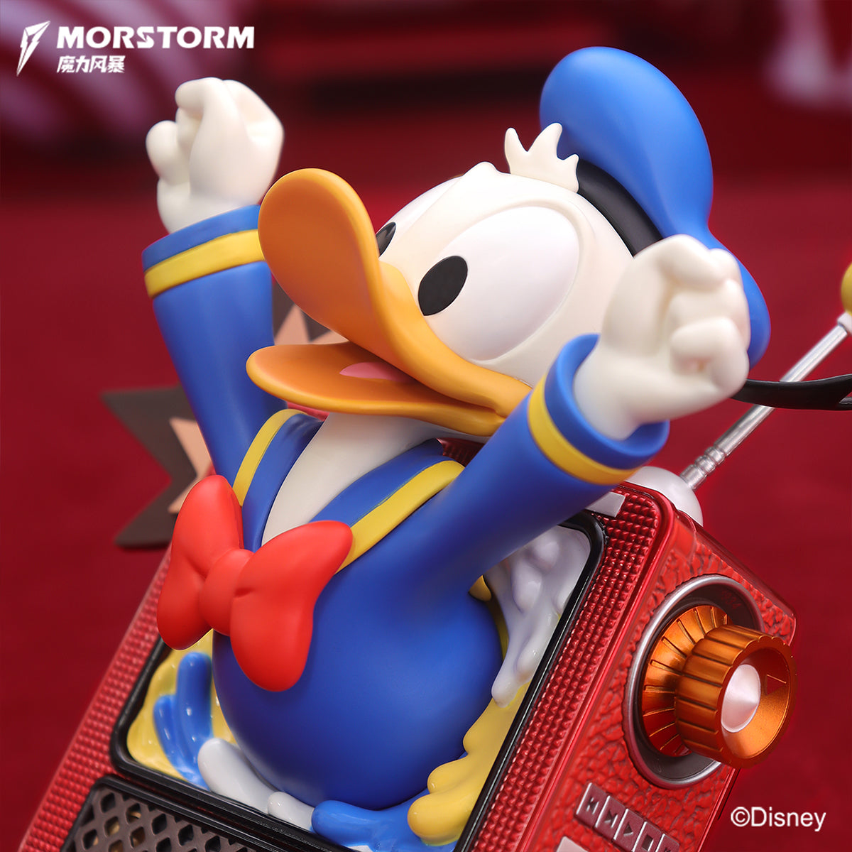 MORSTORM Disney 100th Anniversary Series Donald Duck Television Art Statue