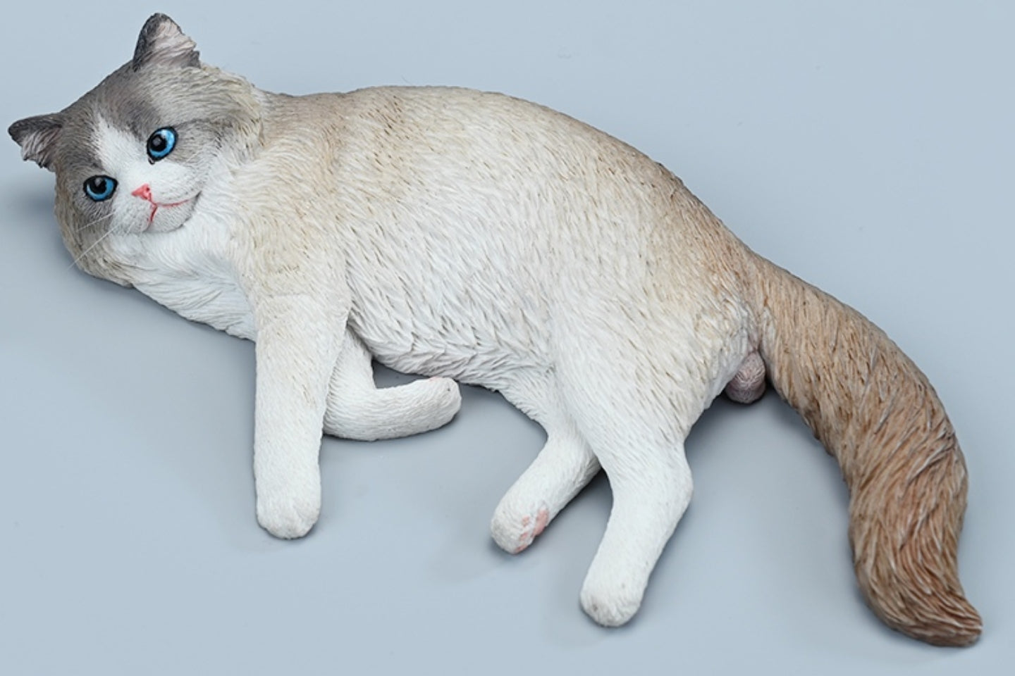 Figura de gato coleccionable JXK: Ragdoll 3.0, miniatura de animal a escala 1:6