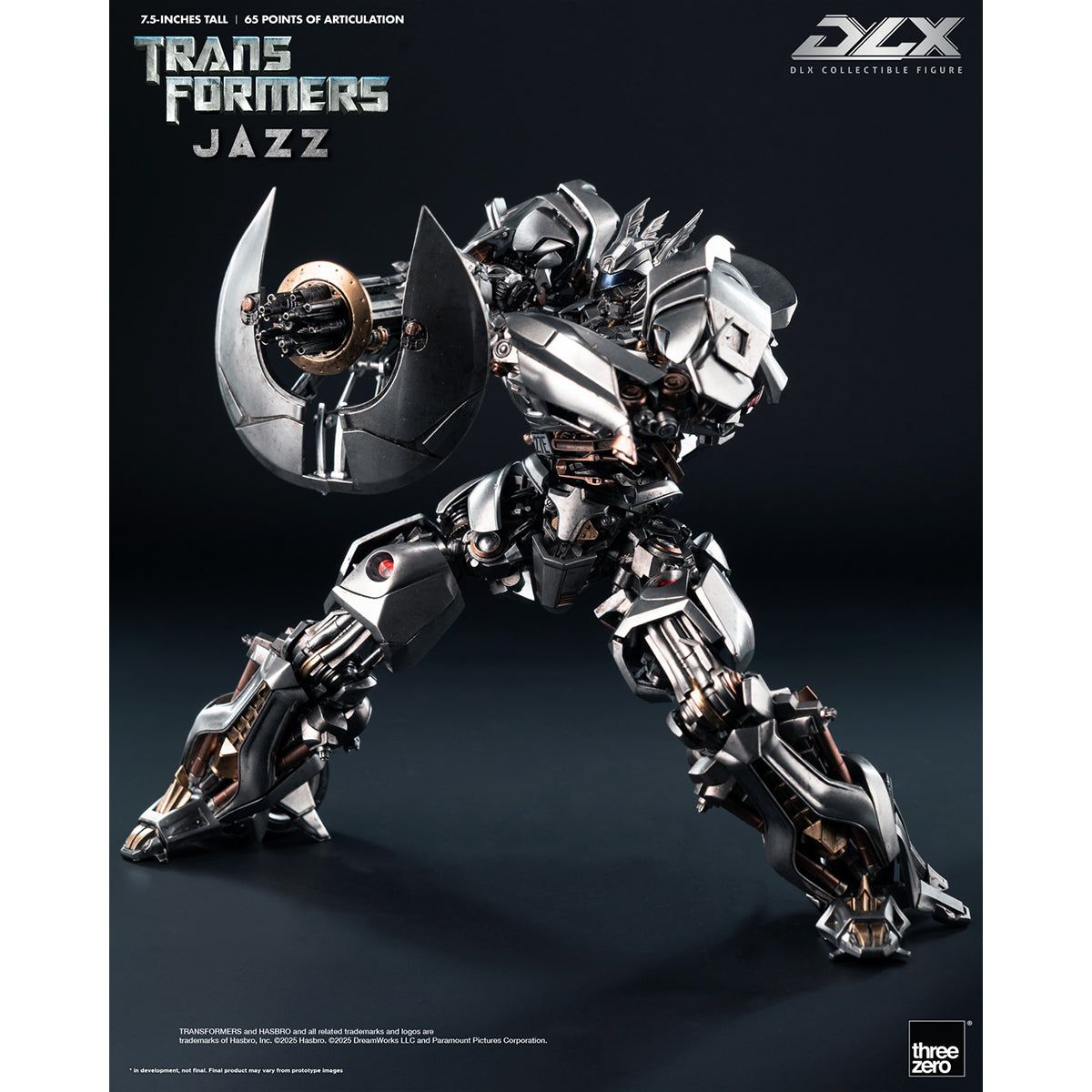 Threezero Transformers DLX Jazz Action Figure