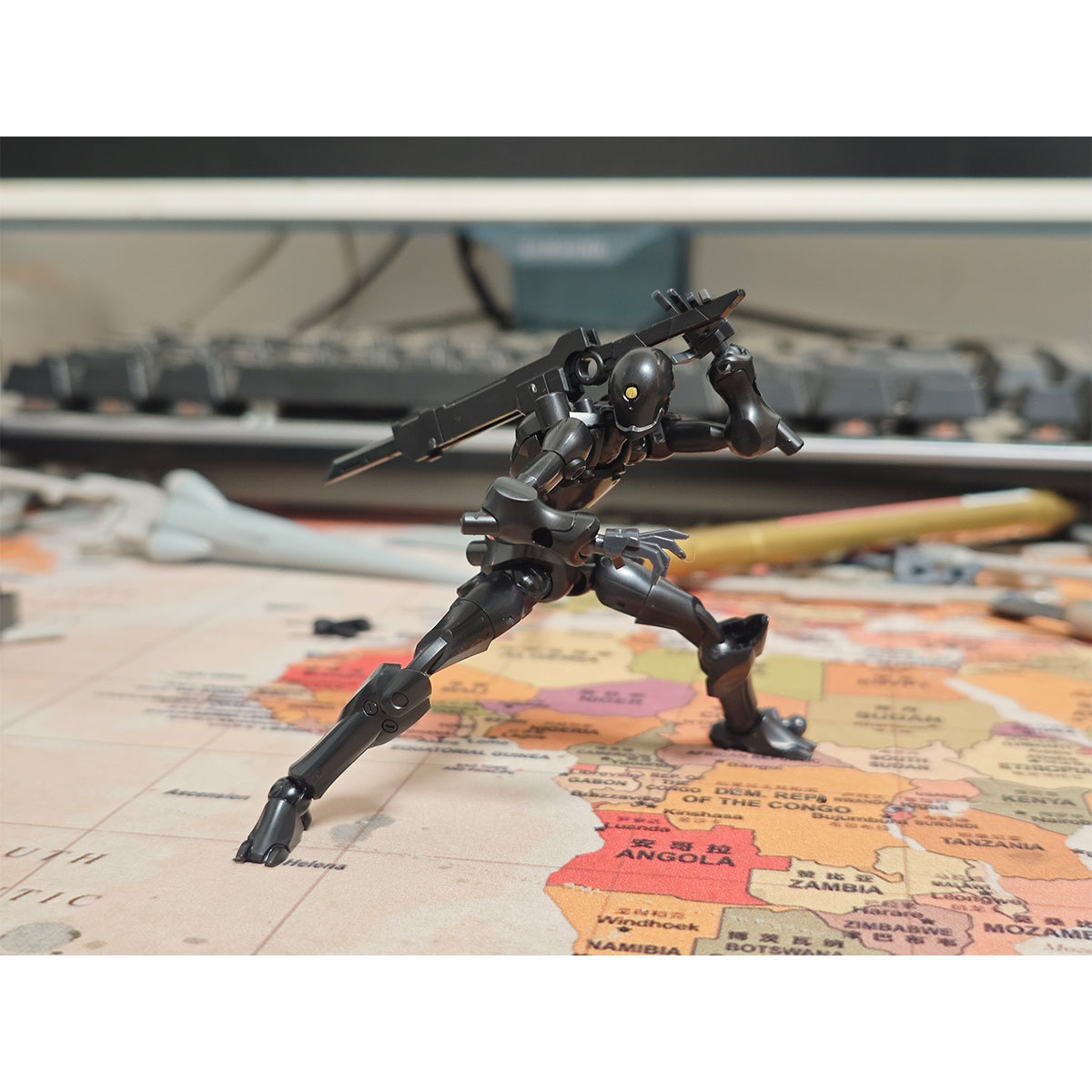 Sheik Mainland 3MIN PROJECT A Strong Attack Superhuman 1/18 Scale Model Kit