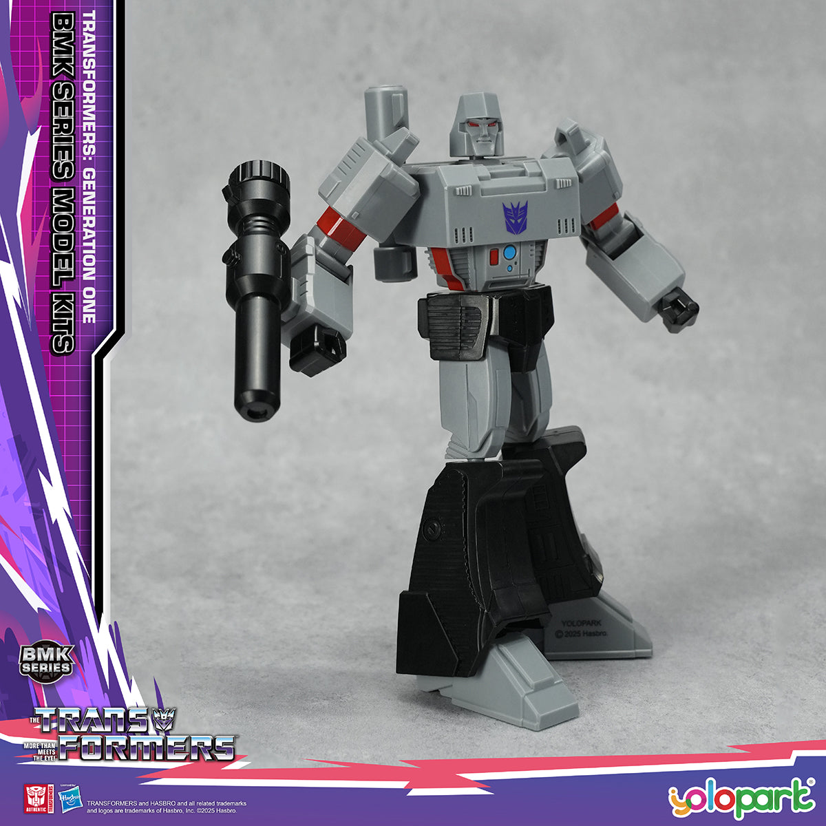 Yolopark Transformers G1 Animation BMK Optimus Prime Megatron Bumblebee Starscream Set Model Kit