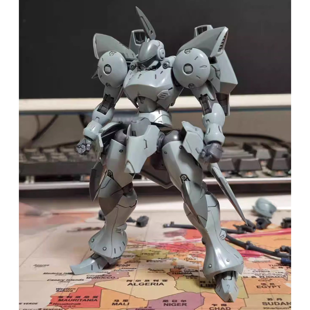 Sheik Mainland Super Cavalry Aktarn (Dual Head Sculpts) 1/144 Scale Assembly Model Kits