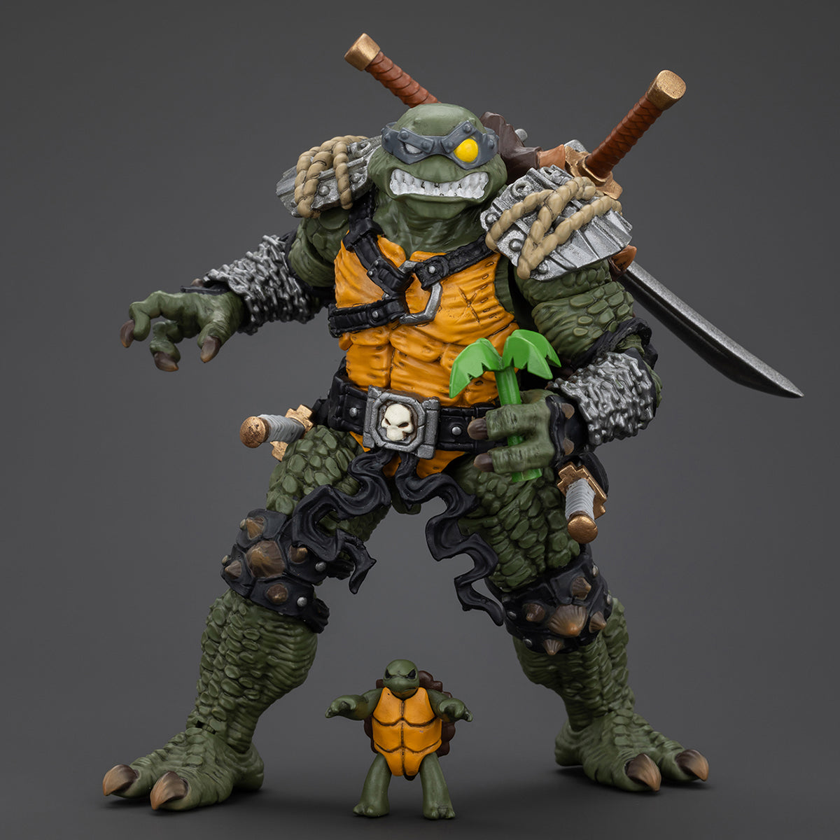 JOYTOY 1/18 TMNT-Slash Action Figure