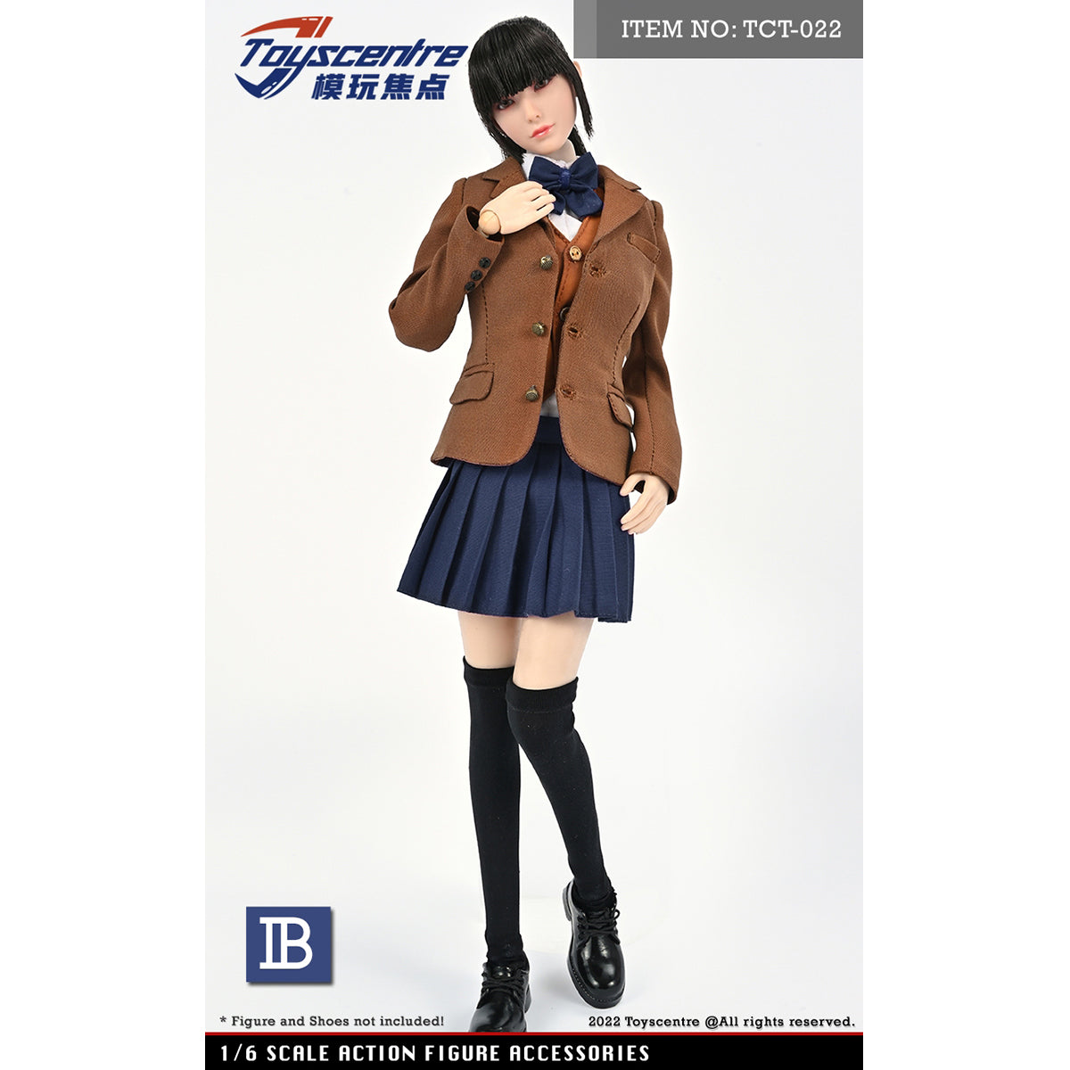 Toyscentre, Female Suit Skirt Set, Doll Clothes Accessory for 12-inches Action Figurine