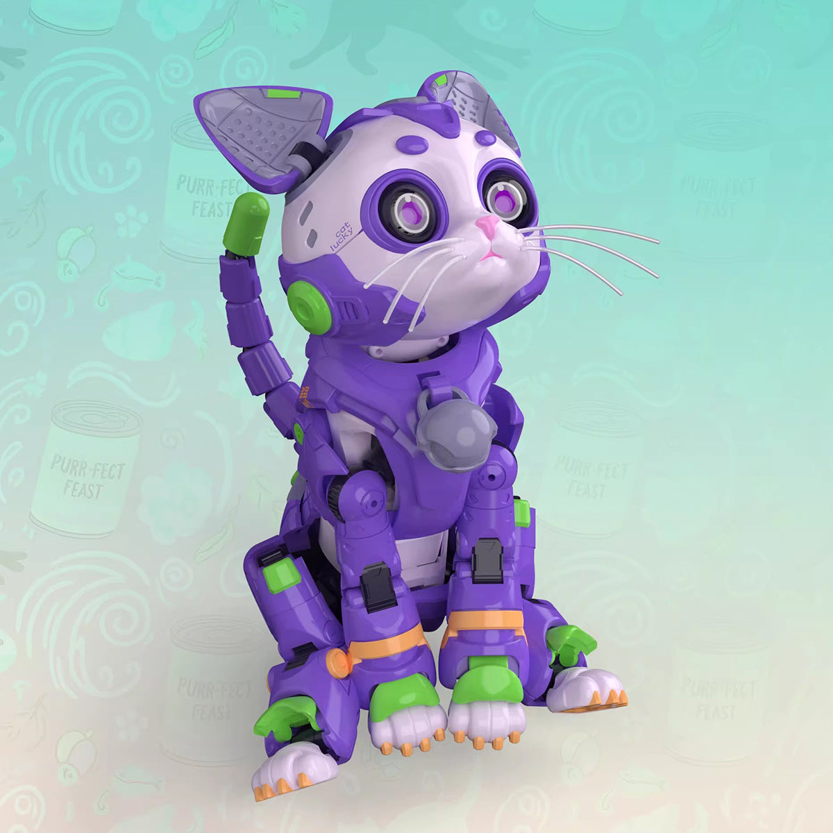 SENSMETA Cyber Zoo Cat28 Limited Edition Action Figure