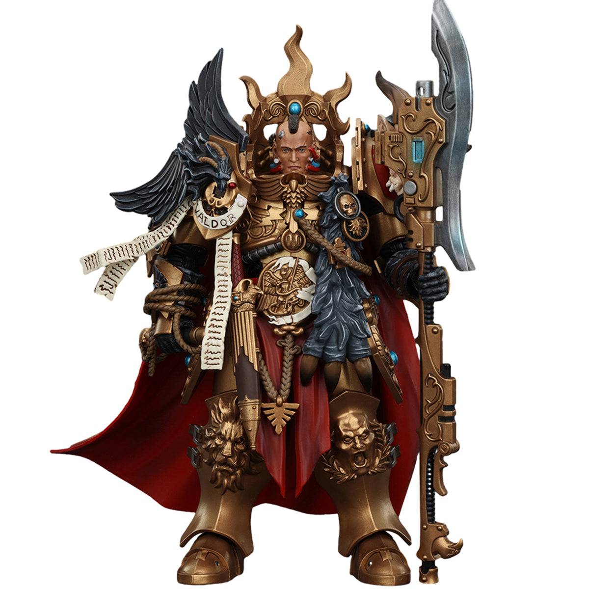 (Only Shipped to the US) JOYTOY Legio Custodes Constantin Valdor Captain-General of the Legio Custodes 1/18 Action Figures