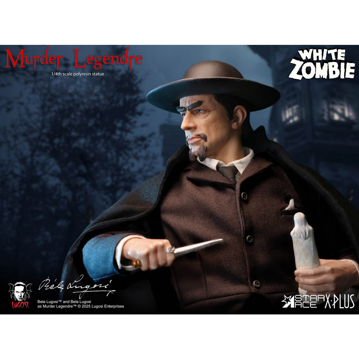 STAR ACE Toys White Zombie Deluxe Edition Polyresin Statue