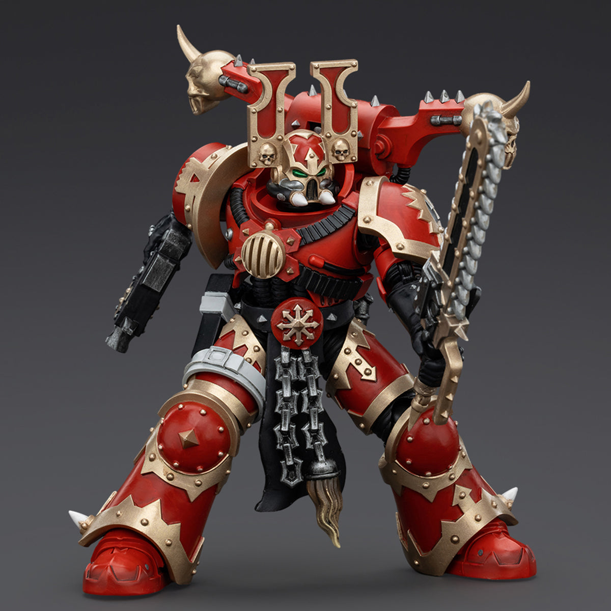 (Only Shipped to the US) JOYTOY Warhammer 40K 1/18 World Eaters Khorne Berzerker 5 Action Figure