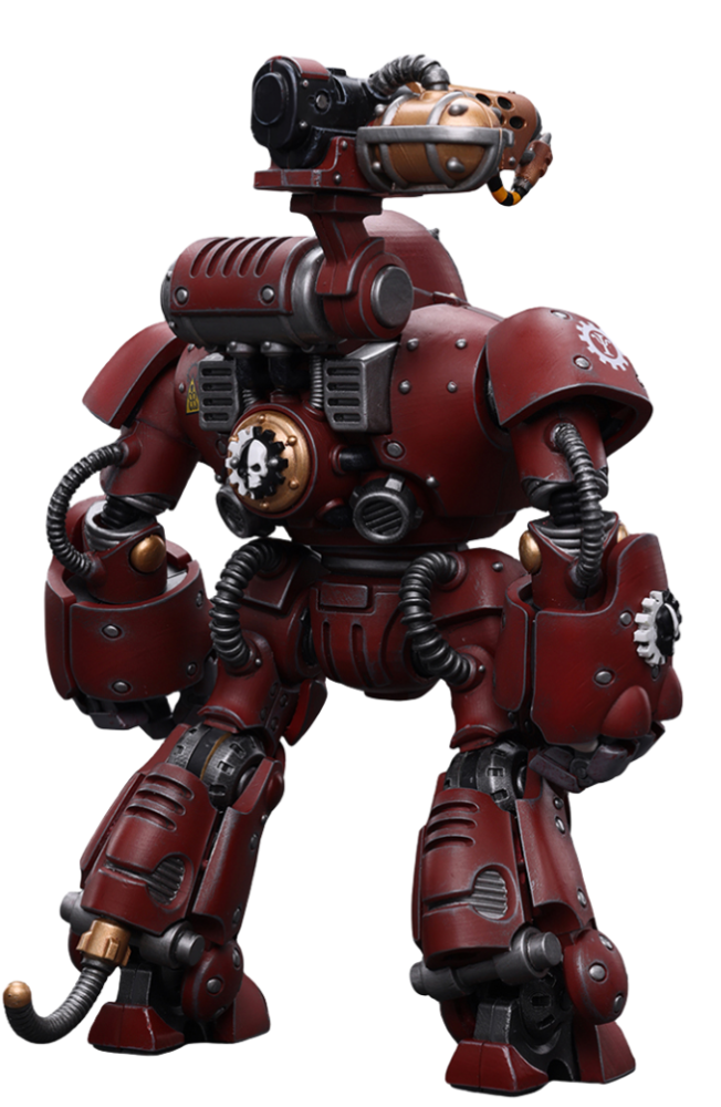 JoyToy Warhammer 40K Figurine à collectionner : Adeptus Mechanicus Kastelan Robot avec combustion incendiaire à l'échelle 1:18