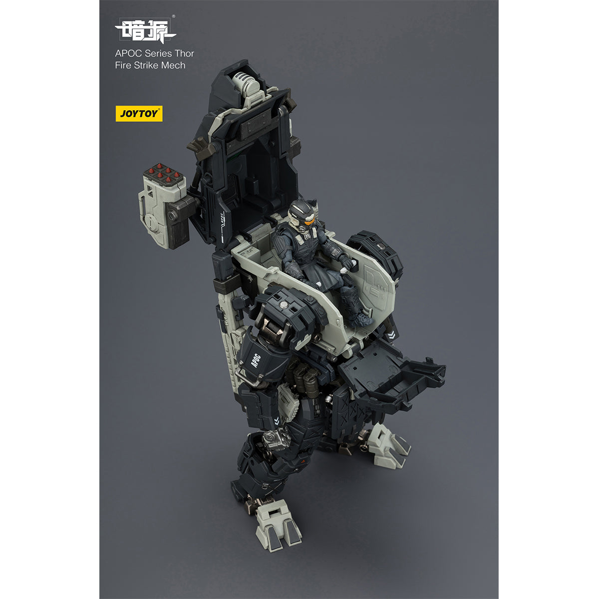 JOYTOY APOC Series Thor Fire Strike Mech + Steel Ride Corps Sniper Viktor 1/12 Scale Action Figure