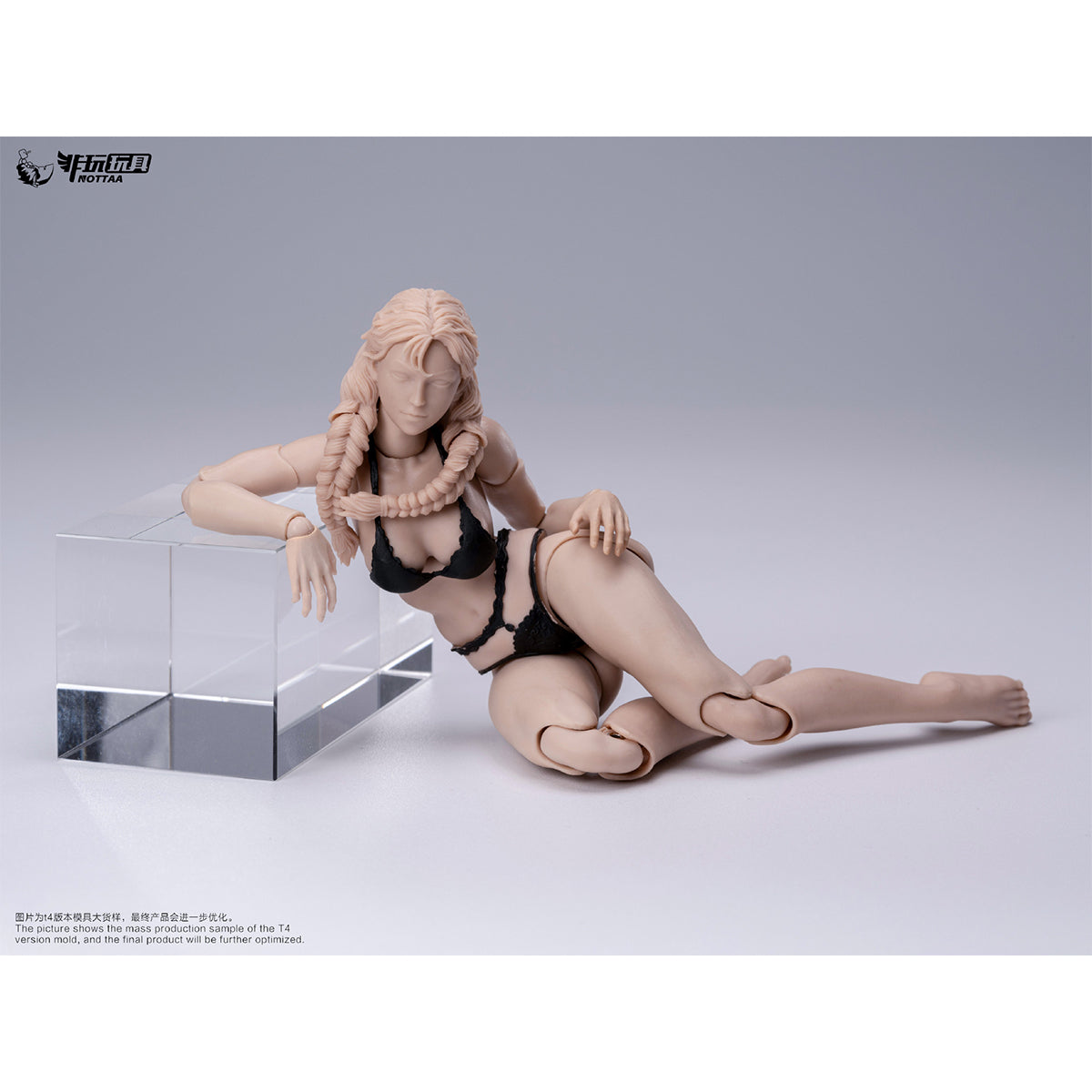 NOTTAA Female Super Articulated Joints: Xiao Fang & Serena NT-04 Detachable Neck Joint & Fixed Neck Joint 1/12 Scale Action Figure Body