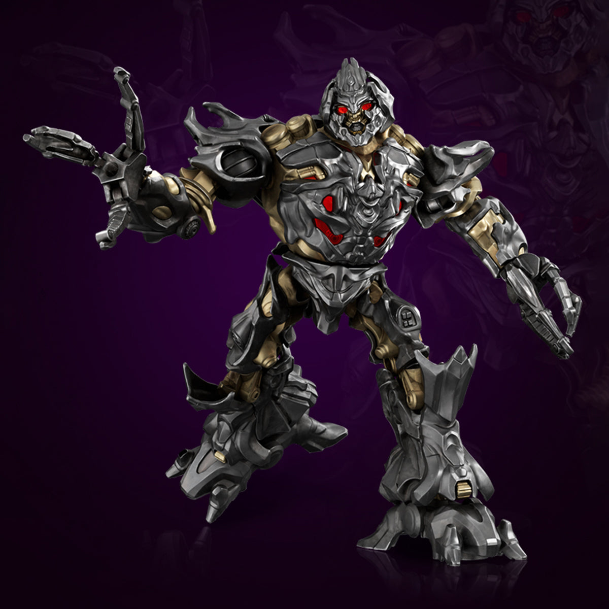 (Only Shipped to the US) BLOKEES Assembly Model Kits: transformers Movie 1 - Megatron, Classic Class, Mecha Musume Style, Height 13 Miniature Collectible WZT