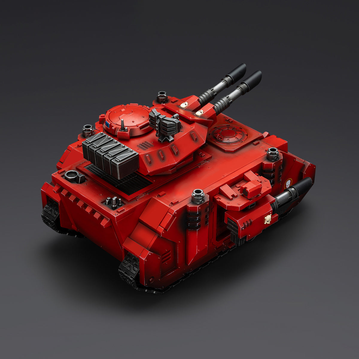 (Only Shipped to the US) JOYTOY Warhammer 40,000 1/18 Blood Angels Predator Annihilator with Twin Lascannons JT01499 Action Figures Collection Model Gift