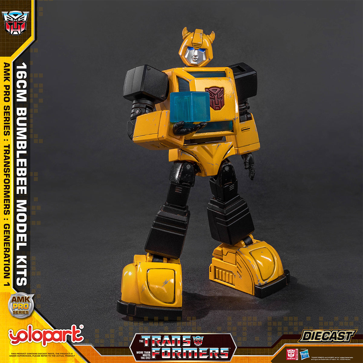 YOLOPARK AMK PRO Series Transformers G1 Bumblebee AMKPG1BB Pre-Assembled Model Kit