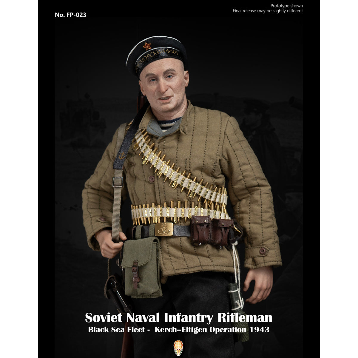 Facepoolfigure Soviet Naval ifantry Rifleman Black Sea Fleet 1/6 Scale Action Figure