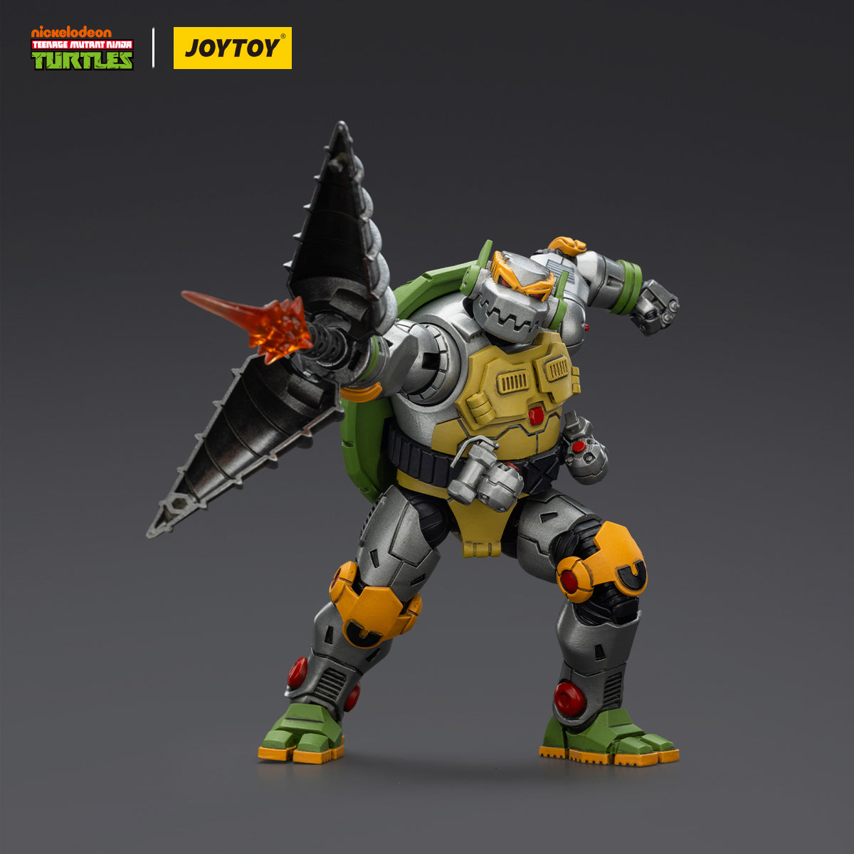 JOYTOY TMNT-Metalhead & TMNT-Leatherhead 1/18 Scale Action Figure